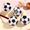 Generic 5pcs Calcio Matita Temperamatite a Foro Singolo Temperamatite Creativo Mini Manuale Calcio Forma Temperamatite per Donne Uomini Casa Ufficio Forniture