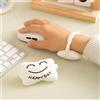 Generic Set di poggiapolsi ergonomico indossabile per mouse e tastiera, cuscino portatile per gaming, digitazione e gioco, comodo supporto per ufficio e scrivania (stile 1, 10 x 5,5 cm)