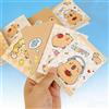 Generic 5 Packs Capybara Pocket Notebooks, Cute Waterproof Mini NotePad Diary for Birthday Gifts Stocking Stuffers Office Business School Students Rewards (Random Style, 11.8x8.5cm)
