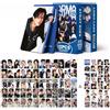 TuYines Carte fotografiche Kpop Stray Kids, 60 pezzi di carte Lomo Stray Kids, 32 adesivi SKZ, Fotocard SKZ (A)