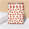 Generic Graziosa custodia per libri a forma di fragola, regalo custodia per amanti dei libri con cerniera e tasca frontale, 29,2x22,4 cm protezione copertina libri in tela regali per lettori donne amiche