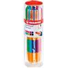 STABILO - Penna Roller a inchiostro Gel - pointVisco | Drum x 10 - colori assortiti