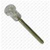 Generico E.CO Vite Fanalino Trasparente per Fissaggio Fanalini, Compatibile con Fiat 127-128 A112 Alfa Romeo, Confezione da 7 Pezzi