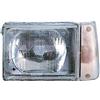 EASYSHOP24H Faro Fanale Proiettore Anteriore SX Sinistro Compatibile Per Panda dal 1986 al 2003 Regolazione Manuale Fanalino Freccia Bianco