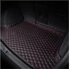 CBRWBKWHI Auto Tappetino Bagagliaio per Jeep Compass SUV 2017-2026 Vasca Baule su Misura, AntiGraffio Antiscivolo Protezione Accessori,Black Red