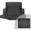 FROGUM ProLine 3D Esclusivo Tappetino Vasca Baule Bagagliaio in gomma perfetto per BMW Serie 1 E87 2004-2011 | Comodo organizzatore | Bordi più alti