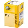 HELLA 8GP 002 068-131 Lampadina - H - Standard - 12V - 3W - Tipo zoccolo: BA9s - Scatola - Quantità: 10