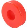 AUTOXBERT Cric idraulico in polietilene, sollevatore per bottiglie, cric di manovra, base adattatore, per apertura da 25 mm nella parte inferiore da 3/4 tonnellate (rosso, 25 mm)