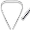 Generico PROFILO BORDO SCUDO PLASTICA MERAL SATINATO PER VESPA SPECIAL R L N PX PXE 125 150 200 90 125 ET3 PRIMAVERA