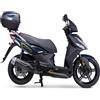 Generico Kit adesivi Compatibili con KYMCO AGILITY 125 decal grafica completa carene laterali ruote cerchi scegli colore -KIT A- Cod. 2055 (091 Oro)
