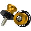YUTUJBKM nottolini cavalletto moto Per ZX10R 2010-2020 2021 2022 2023 ZX-10R M8 Accessori Per Moto In Alluminio CNC, Viti Per Supporto Supporto Forcellone(8MM-yellow)