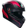 AGV CASCO K1 S AGV E2206 WARMUP BLACK/PINK S