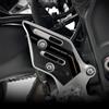 AZgraphishop Az Graphishop Adesivi Batti Tacco Resina 3D Compatibile Con Yamaha Tracer 9 GT 2025 ADB-9GT-25 (Tech Black, Manuale)