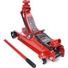 HYCHIKA BETTER TOOLS FOR BETTER LIFE HYCHIKA Cric idraulico 2,5T, cric idraulico con pompa a pistone idraulico, sollevatore idraulico, 135 - 370 mm, per berlina, SUV, sostituzione pneumatici
