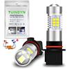 TUINCYN P13W Fendinebbia Canbus a LED senza errori Sostituzione lampada DRL 2835 21SMD 6500K LED bianco luce di marcia diurna 10.5W DC 12V (confezione da 2)