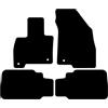 Kovvar Tappetini per Auto in Gomma Duogrip adatti per Jaecoo 7 2025-2026 - Versione: Elettrica - Serie: DuoGrip Gomma