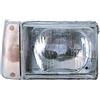 EASYSHOP24H Faro Fanale Proiettore Anteriore DX Destro Compatibile Per Panda dal 1986 al 2003 Regolazione Manuale Fanalino Freccia Bianco