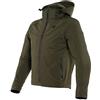 Dainese - Ignite Tex Jacket, Giacca Moto Uomo, Fleece in Tessuto Idrorepellente e Traspirante, Giacca Moto Antipioggia, Protezioni Spalle
