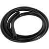 Partuto 1 Pezzo Tubo Silicone Universale Auto Nero 130PSI 6FT 10mm ID | Rinforzato, -40°C~220°C, 43PSI/100PSI, Diametro Esterno 14mm, Spessore 2mm, Per Turbocompressori, Facile Da Tagliare