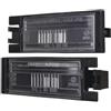 CRIDENG Copertura luce targa posteriore, 925102S000, per Hyundai Ix35, 09-15 | Plastica ABS, impermeabile, antipolvere, trasmissione uniforme della luce, sostituzione diretta OE, adatto per Kia Tucson 09