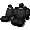 Sparco Set universale SPC1016 coprisedili auto completo nero nido d'ape