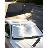 Generic Parasole pieghevole per parabrezza auto, riflettore a ombrello, protezione UV per parabrezza anteriore, 49 × 63,5 cm