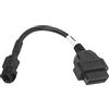 Ymiko Cavo Diagnostico OBD2 per Moto a 3 Pin di Ricambio per Buona Conduttività per Connettore Adattatore Diagnostico Obd2 KYMCO Cavo Diagnostico per Scanner per Moto