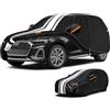 Kayme Telo Copriauto da Esterno, Copertura per Auto Impermeabile Anti UV Vento Antipolvere con Salvietta. Compatibile con Audi Q5, X3/X4, GLC, Model Y, RAV4 Etc. (SUV/4x4 da 465 a 485 cm)