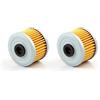 ASGYURPM Adatto per Loncin VOGE Valico 300R/RR/AC/GY/DS Rally 300 300AC per LONCIN CR6 LX300-6A Filtro olio Detergente per filtro moto Filtro olio(2pc)