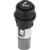 Zohisin Cigarette Plug Socket Assembly 12V 120W Plated Design for Auto Car Truck with Stable Performance And Easy Installation