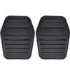 IUKMR Pedaliera Auto Per Ford Per Transit MK6 MK7 2000-2004 Per Focus 1998-2005 Per Fiesta 2001-2008 2 Pezzi Pedale Frizione Freno Auto Copertura In Gomma Pedali Freno Carburante Auto