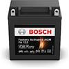 Bosch FA122 - Batteria AGM per motocicli - 12V 75A 5Ah - Adatta per moto, motociclette, enduro, scooter, quad, moto d'acqua - Compatibile M4F18, BB5L-B, 12N5-3B