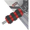 HDBUBALUS Poggiapiedi per leva del cambio per moto Harley Touring Road King Dyna Softail Sporter 48 72 Low Rider Fat Bob Street Bob Street Glide FLHRC FLHXSE FLRT 1984-2025 rosso