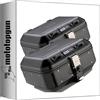 MOTOTOPGUN givi valigie laterali dlm30b monokey trekker dolomiti alluminio nero 60 lt + attacco compatibile con royal enfield bear 650 2025 mototopgun