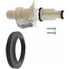 BE-TOOL 13168 Kit di valvola dell'acqua per WC RV aggiornato, a prova di perdite, ad alte prestazioni, kit valvola dell'acqua per WC con guarnizione a flangia compatibile con Thetford Aqua Magic IV