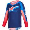Alpinestars Supertech Vista Maglia Motocross Giovanile, blu scuro, XL