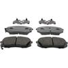 FERODO Kit pastiglie freni Anteriore con segnalatore acustico usura senza accessori FDB4194 Compatibilità con KIA SPORTAGE SL, HYUNDAI Tucson TL, TLE