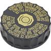 EUQIXMR 1613328880 Coperchio Tappo Serbatoio Bottiglia Liquido Freni | Per Peugeot 206 207 307 508 408 308 308SW(2 pezzi)