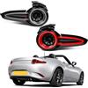 Archaic Fari Posteriori Per Mazda MX-5 Miata ND 2016+Reimagined Collection | posteriore di firma del rotore con ND1/ND2/ND3 2016+/Soft Top/RF,illuminazione a doppia modalità,con animazione DRL&E-Mark