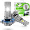 KaiDengZhe Lampadina LED H7 per fari, 20000 lm, misura 1:1, H7, 600% 6000 K, 70 W, kit di conversione abbagliante/anabbagliante, impermeabile IP68, non polarità, plug and play, 2 pezzi