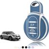 TOOMUME Cover Chiave TPU, Custodia Chiave Adatto per BMW Mini Cooper One/S/D/SD/SE Clubman Countryman Cabrio F54 F55 F56 F57 F60 R55 R56 R57, Copri Chiavi Guscio Chiave Auto Telecomando - Smart Key