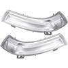 Easy Link Coppia di Specchietti Indicatori di Direzione Laterali Retrovisore Compatibili con VW Passat Golf Sharan Skoda Superb Seat Alhambra 1K0949102 1K0949101