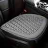 Generic Cuscino per sedile auto galleggiante quadrato 3D, antiscivolo, morbido e confortevole, universale, per guida, ufficio, viaggi, grigio