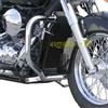 SPAAN Paramotore Cromato SPAAN compatibile con Honda VT 750 C Shadow dal 2008 in poi (scarico 2 in 2) - VT 750 C4 Shadow (dal 2004 al 2007) - VT 750 Spirit - Black Spirit
