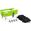 Valeo Set di 4 Pastiglie Freno Expert 302338A, Asse Posteriore | Dotato di Accessori Montati, Certificate ECE-R90, La Qualità Valeo, Testati per Garantire Durata e Prestazioni Ottimali