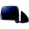 PROPOSTEONLINE Specchio manuale realizzato per NISSAN KING CAB dal 1992 in poi lato Destro Manuale con Vetro asferisco Nero