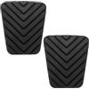Click&Fit Gommini Pedale Freno Frizione x2 per Mitsubishi ASX L200 MB193884 Click&Fit | 1987-2024. Per Pajero Pinin Outlander Lancer Colt Grandis Galant. Solo cambio manuale. Copripedale in gomma nero