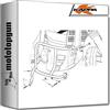 MOTOTOPGUN kappa paramotore compatibile con honda xl 600 v transalp 1989 1990 1991 1992 1993 mototopgun
