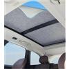 Generico Tenda Tettuccio Apribile Auto Parasole Isolante Per Tettuccio Apribile Per Fiat 500L 5 Porte Berlina 2014-2020 Con Adsorbimento Elettrostatico(Titanio)