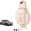 TOOMUME Cover Chiave TPU, Custodia Chiave Adatto per BMW Mini Cooper One/S/D/SD/SE Clubman Countryman Cabrio F54 F55 F56 F57 F60 R55 R56 R57, Copri Chiavi Guscio Chiave Auto Telecomando - Smart Key